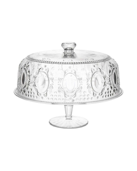 Baci Milano Baroque e Rock Alzata Torta  trasparente 32x24