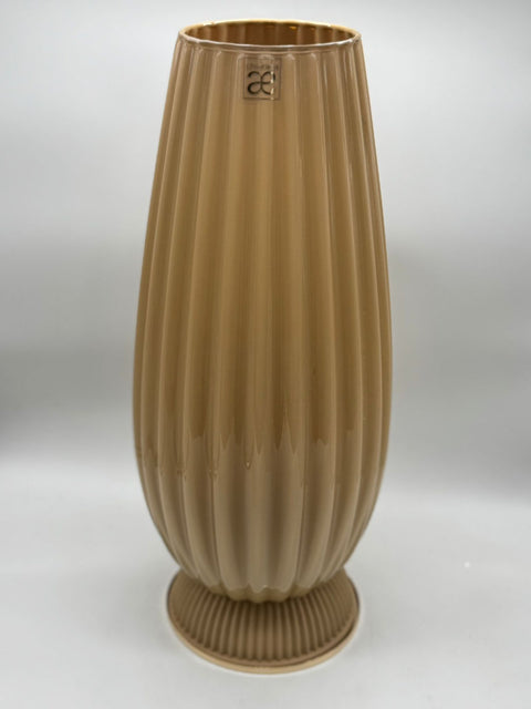 CHIARAELA VASO IN VETRO  H42 CAMEL