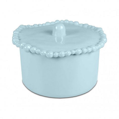 BACI MILANO  Biscottiera Joke Table & Kitchen Aqua 13.5x10