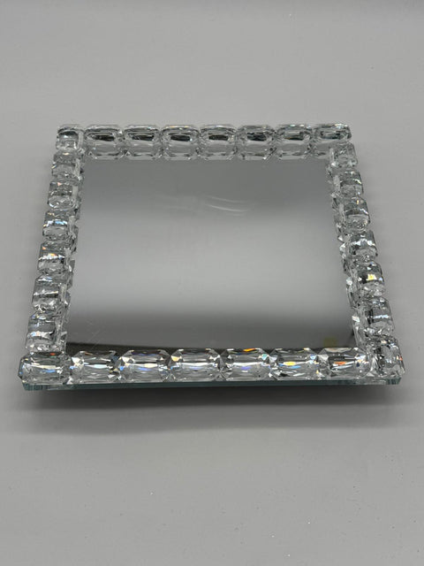 RANOLDI CRISTALLO VASSOIO / SVUOTATASCHE 21X21X4