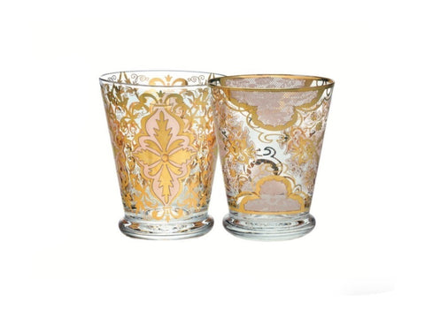 LIVELLARA BICCHIERI DAMASCO TUMBLER CIPRIA SET 6 PZ ASS