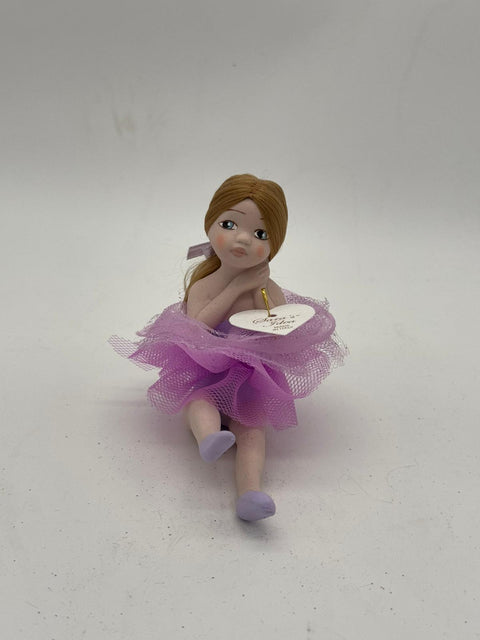 SARA'S IDEA BALLERINA PICCOLA IN PORCELLANA POSIZIONI ASSORTITE  H11