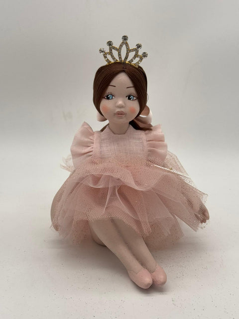 SARA'S IDEA BALLERINA GRANDE IN PORCELLANA POSIZIONI ASSORTITE H16