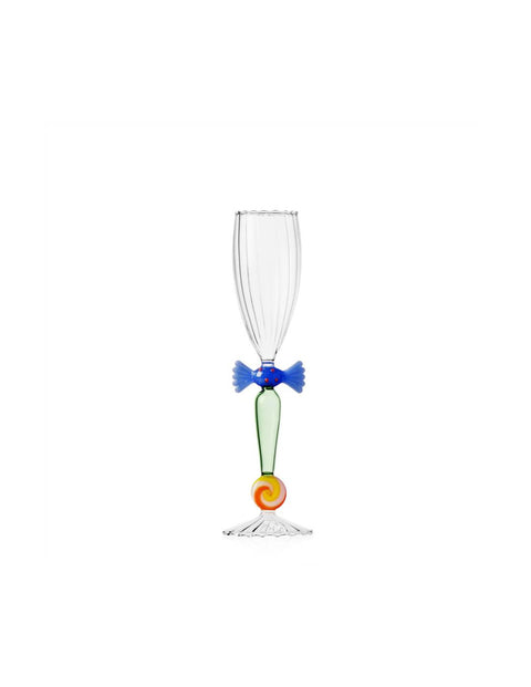 ICHENDORF Flute Caramella Azzurra e Lecca-lecca