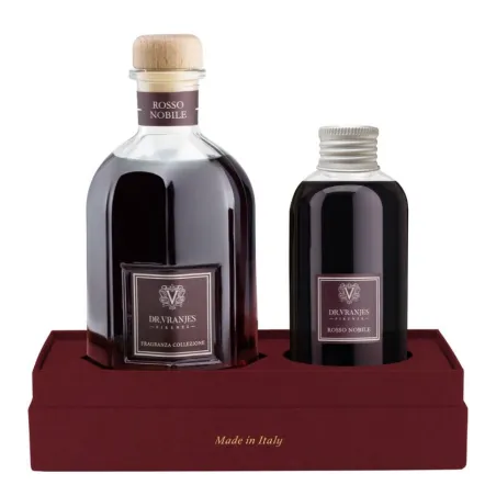 Dr Vranjes Rosso Nobile Gift Box Diffusore Ambiente 250ml con bamboo + Refil