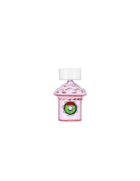 ICHENDORF Sweet And Candy, Tealight rosa con ghirlanda