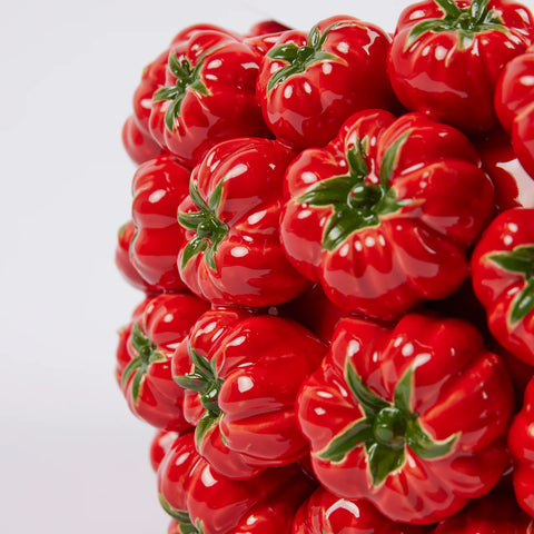 EDG Enzo De Gasperi Vaso Chakra Pomodoro H24,5xD36,5 cm