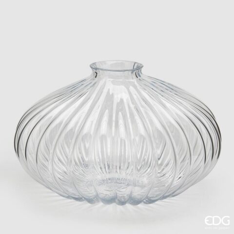 EDG Enzo De Gasperi Vaso Ampolla Righe D42 cm H25 cm