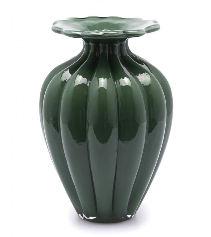 EDG Enzo De Gasperi Vaso Blossom H31,5 VERDE