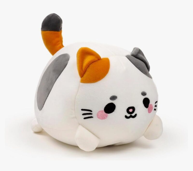 PUCKATOR CUSCINO DA VIAGGIO CON PELUCHE 2 IN 1 LOLA LA GATTA - immagine 4