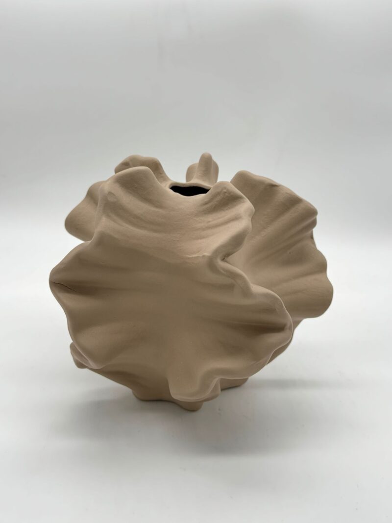 CHIARAELA VASO NEW H 15 CM SABBIA